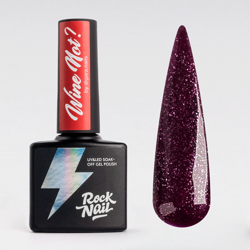 RockNail Гель-лак Wine Not 220 Chin Chin, 10 мл