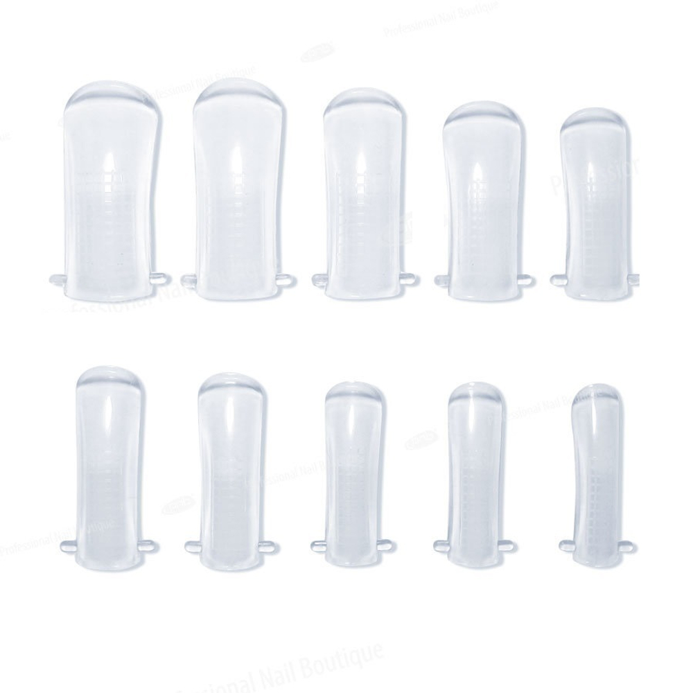 Верхние формы для наращивания ногтей, 100шт