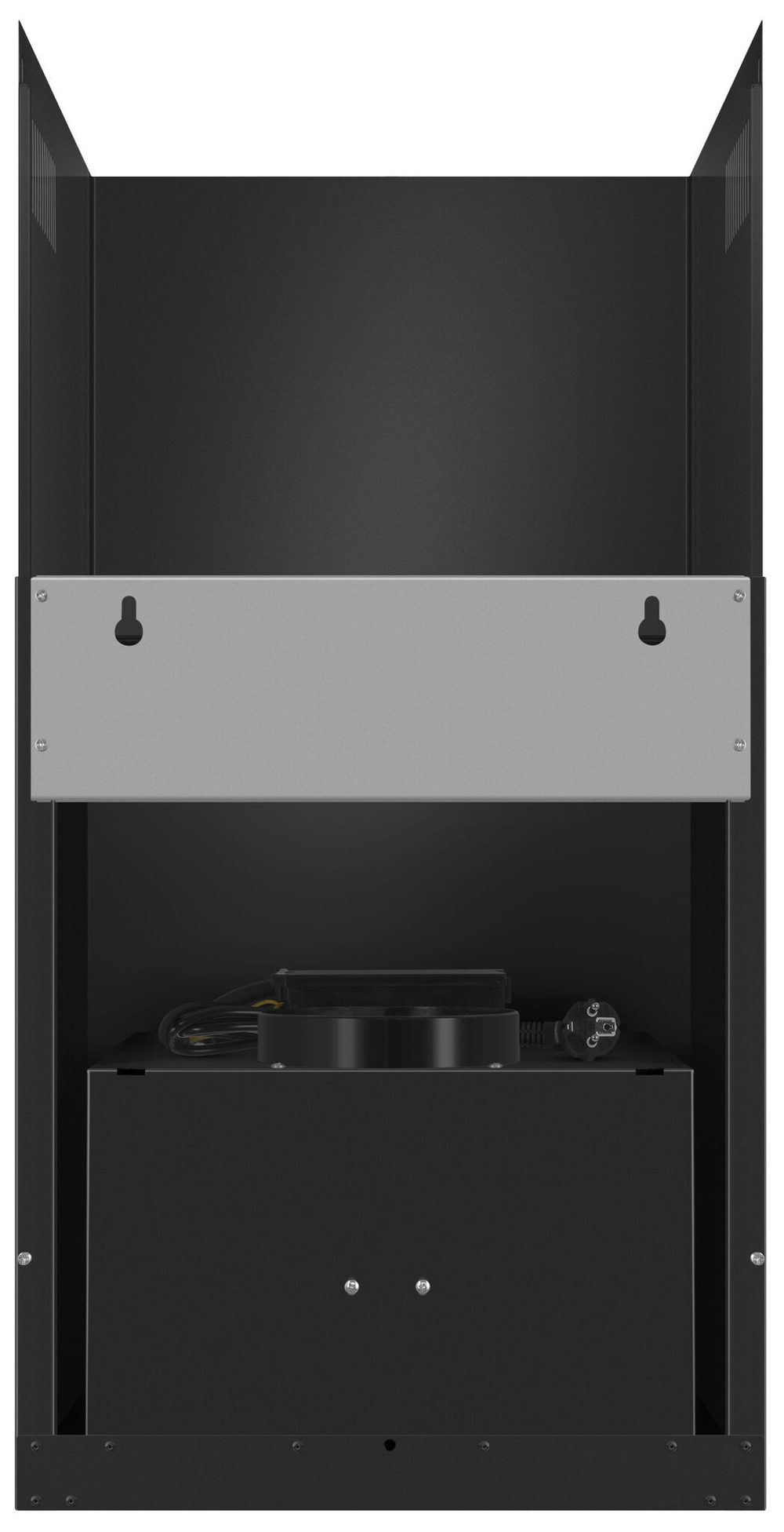 Дизайнерская пристенная вытяжка Meferi ROOMBOX40BK COMFORT фото 11