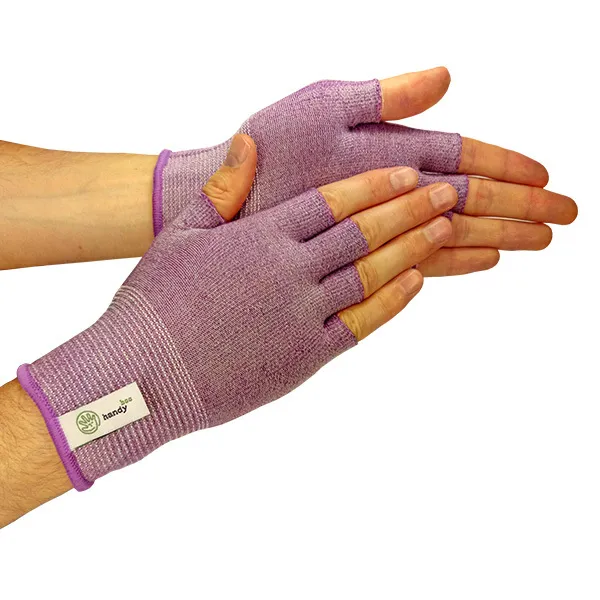 Одноразовые перчатки Подперчатки бамбуковые HANDYboo EASY LILAC (сиреневые) Lilac.jpg