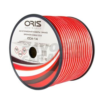 Акустический кабель ORIS CCA-14 2.5мм² 14GA CCA медно-алюм. (100)