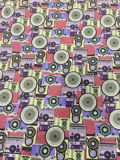 Ткань(Италия) 100% хлопок ш-150см 1м