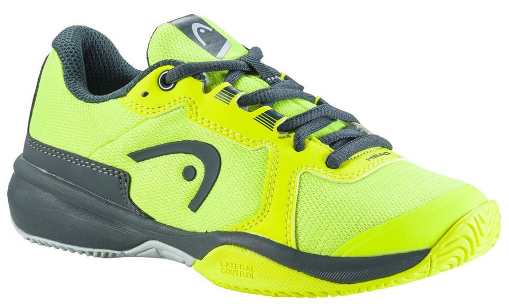 детские Кроссовки теннисные Head Sprint 3.5 Junior - yellow/grey