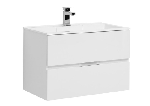 Тумба с раковиной Aquanet Алвита 80 белый