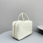 Miu Miu Leather Top Handle Bag 24 cm