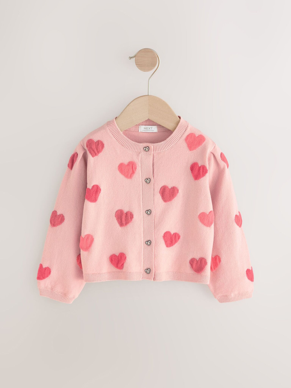 Кардиган для девочки Next E25-142, Розовый