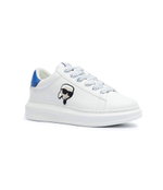 Кожаные кроссовки Karl Lagerfeld - белый(KL52528)