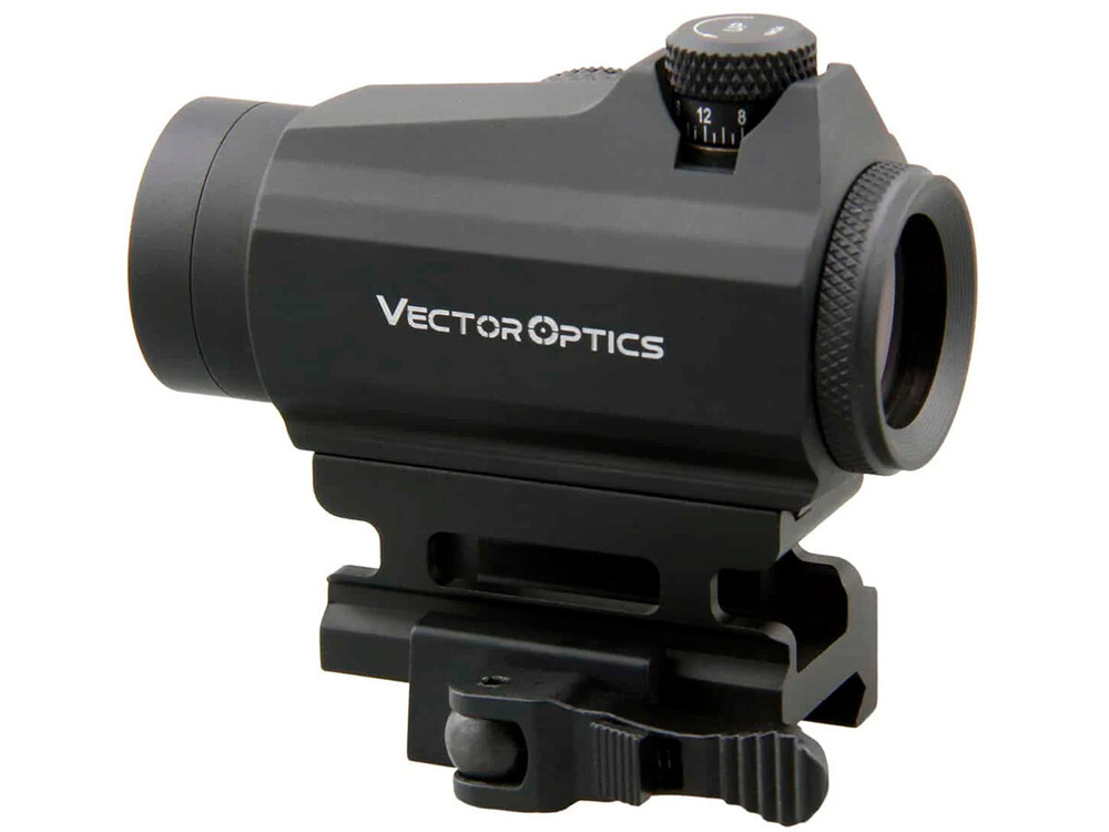 Коллиматор Vector Optics Maverick-II 1x22, закрытого типа, точка 3 МOA, красная, 10+1NV, на Weaver, IPХ4, 188г