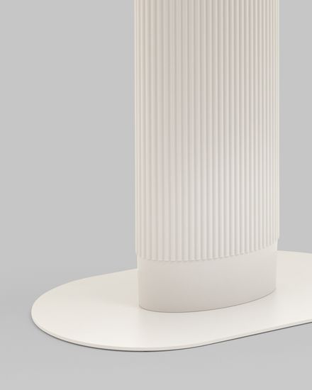 Стол обеденный Snow МДФ 130*80 белый