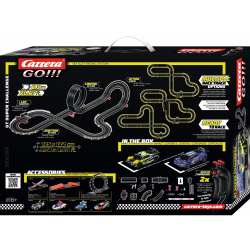 Carrera GO!!! - Автотрек 6,3 м GT Super Challenge + 2 машинки 62563 / артикул   62563  / GTIN 4007486625631
