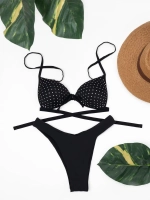 купальник раздельный 3 в 1 с завязками и двумя плавками