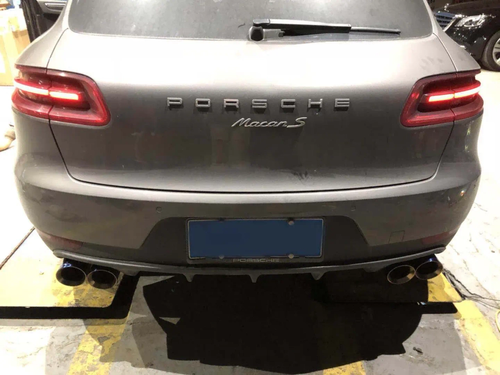 Спортивная выхлопная система с заслонками для Porsche Macan 95B.1 3.0T/3.6T 2014-2018 Порше Макан