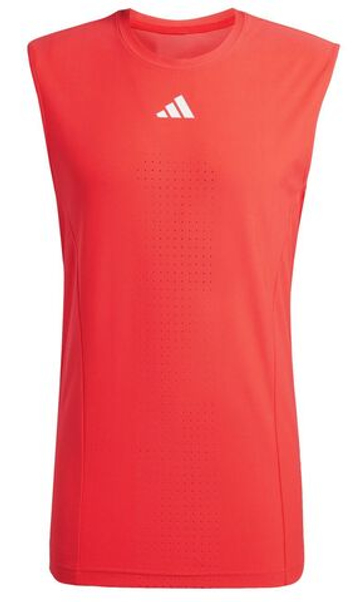 Мужская теннисная футболка Adidas Tennis Pro Climacool+ Tank - красный
