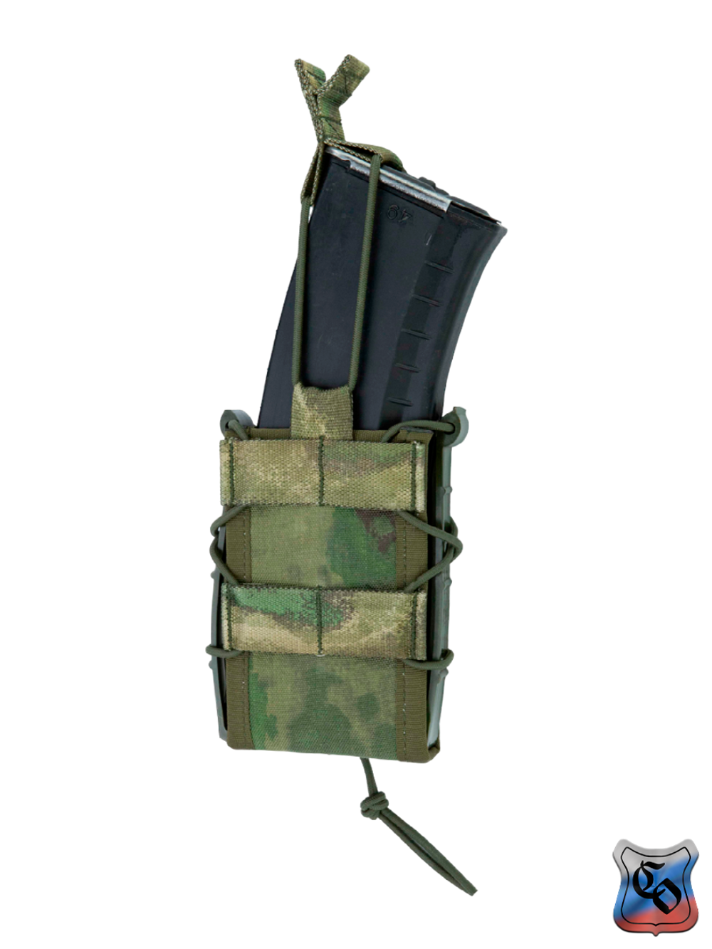 Подсумок SSO АКМ 1 RAID MOLLE без клапана и с утяжкой (Мох)
