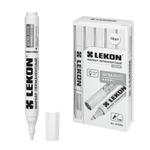 Маркер перманентный 3мм Белый LEKON EХTRA WHITE 012393