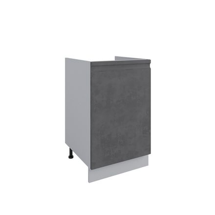 Кухня Модуль СМ 500 Скала Бетон темный (правый)