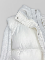 Спортивный костюм-тройка 23367 из зип-кофты, прямых штанов на кулиске и жилета