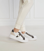 Кожаные кроссовки 05 Liu Jo - белый(BF3157 EX126)