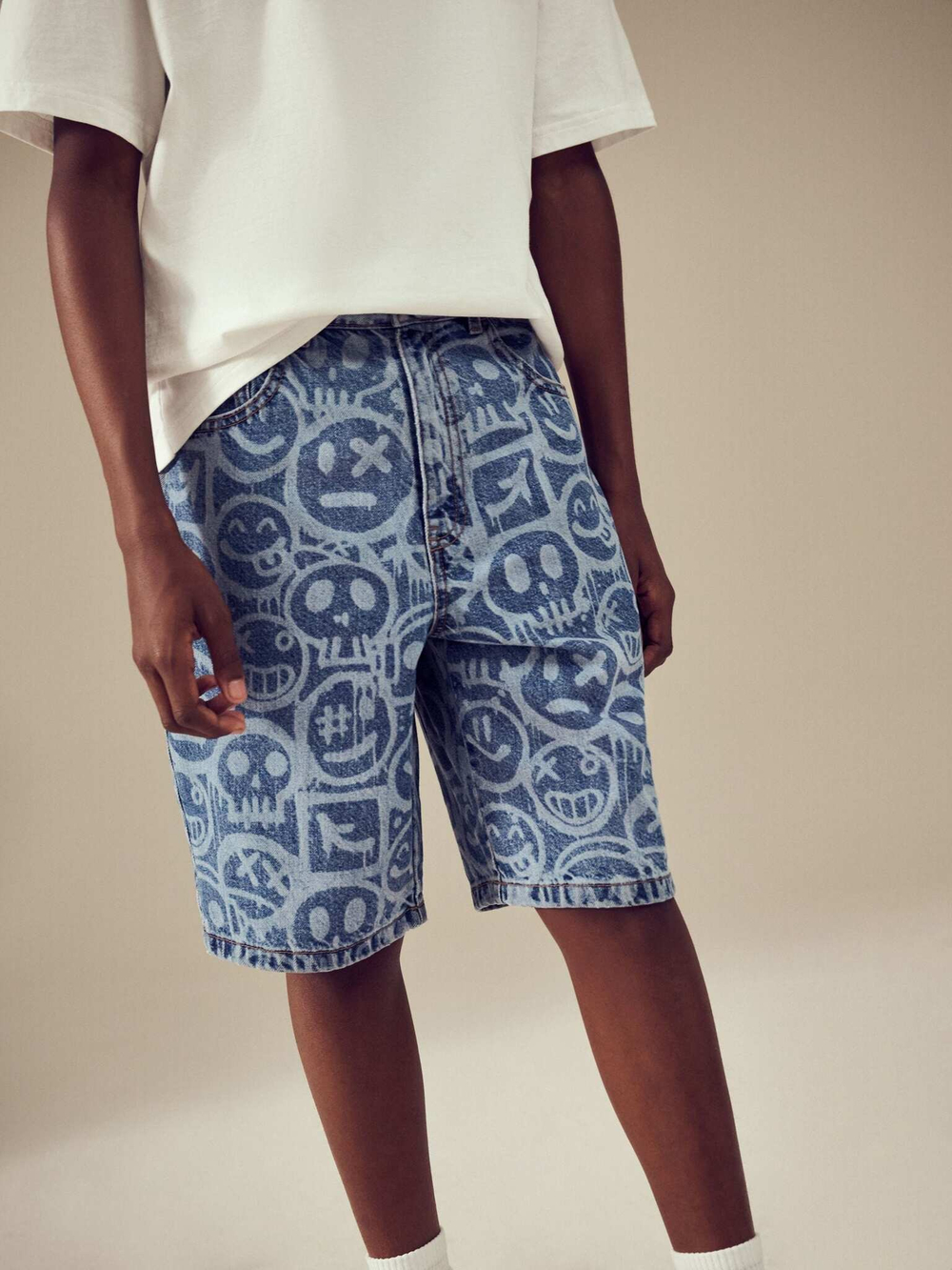 Шорты джинсовые для мальчика Next AC5-648, Синий