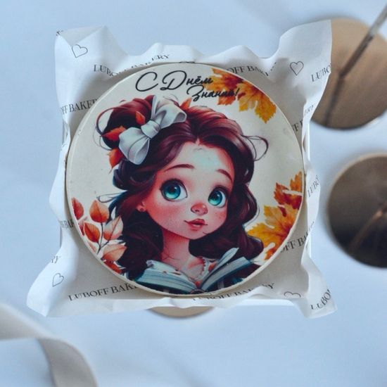 Шоколад с фотопечатью любого вашего дизайна 12 см