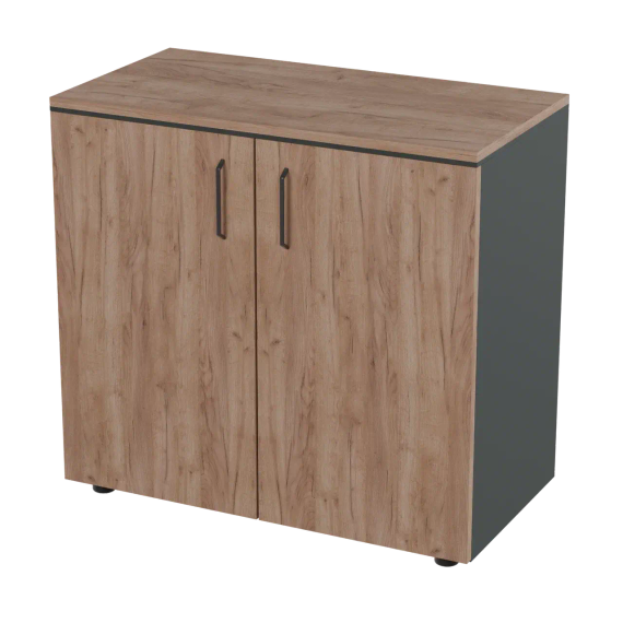 Шкаф для документов низкий широкий закрытый Prego office 800х420х840 ПОШСН