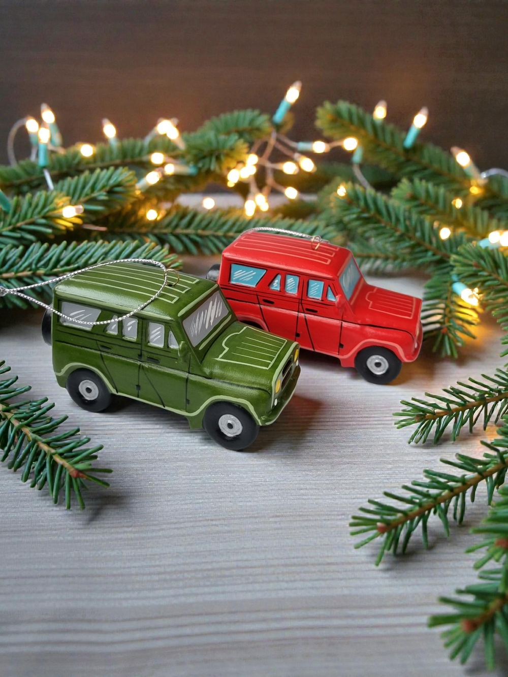 Набор игрушек "Машинки УАЗ"