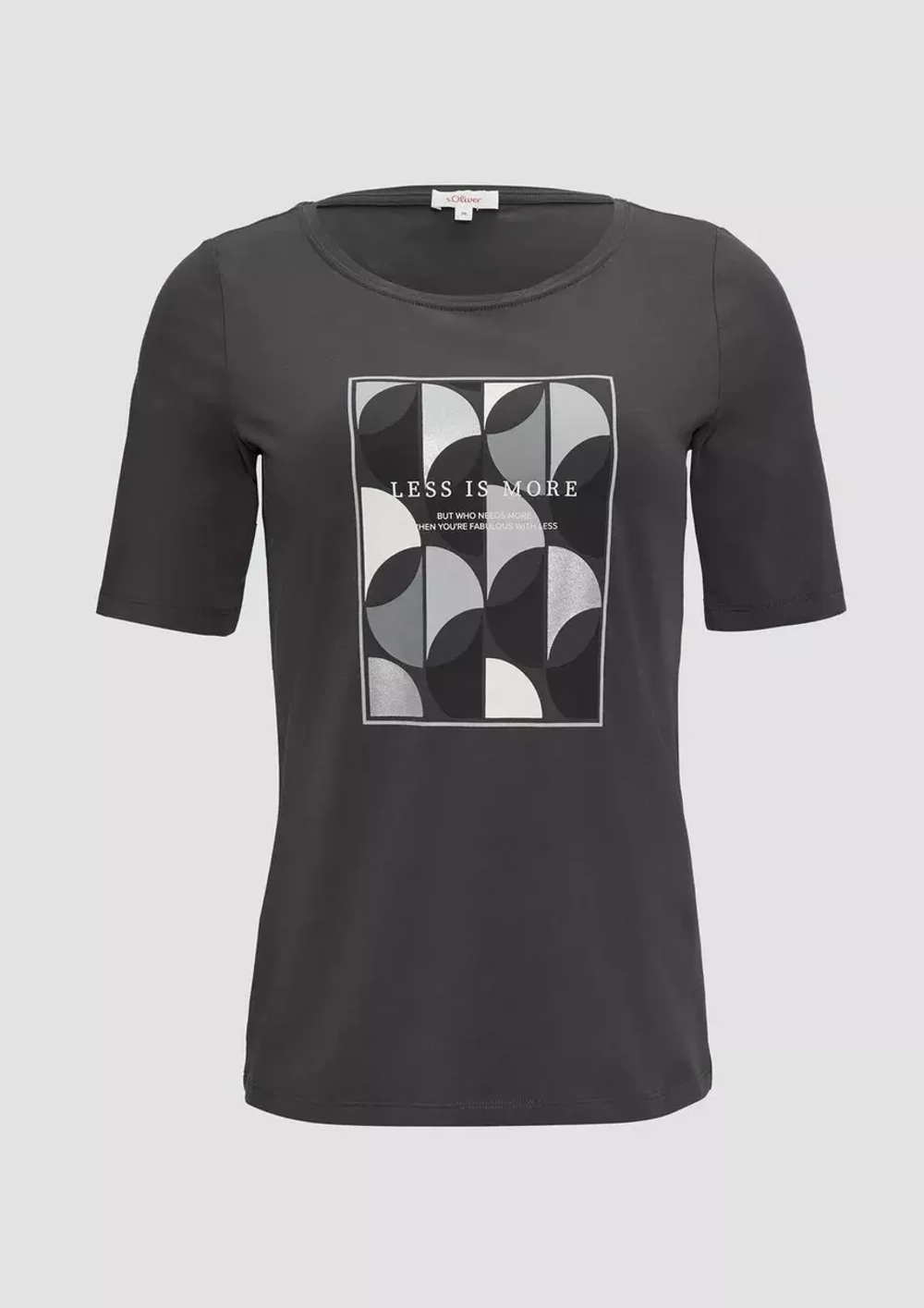 Футболка Slim Fit с принтом