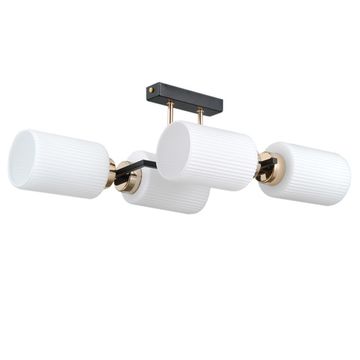 IL0809-4ASQ-25 BK AB NAPLES светильник потолочный