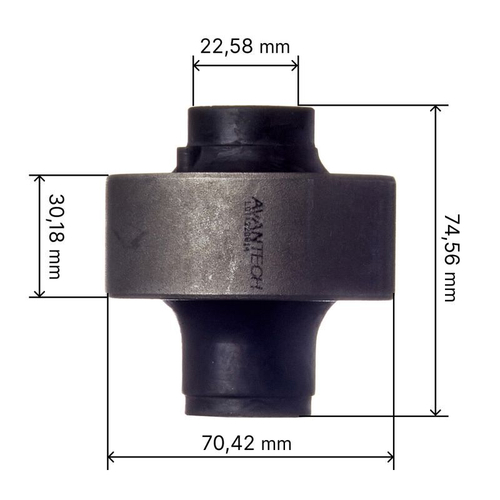 Сайлентблок передней реактивной тяги Avantech ASB0122