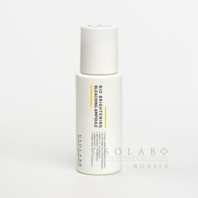 USOLAB Ампульная сыворотка для выравнивания тона кожи, 50 мл | Bio Brightening Bleaching Ampoule