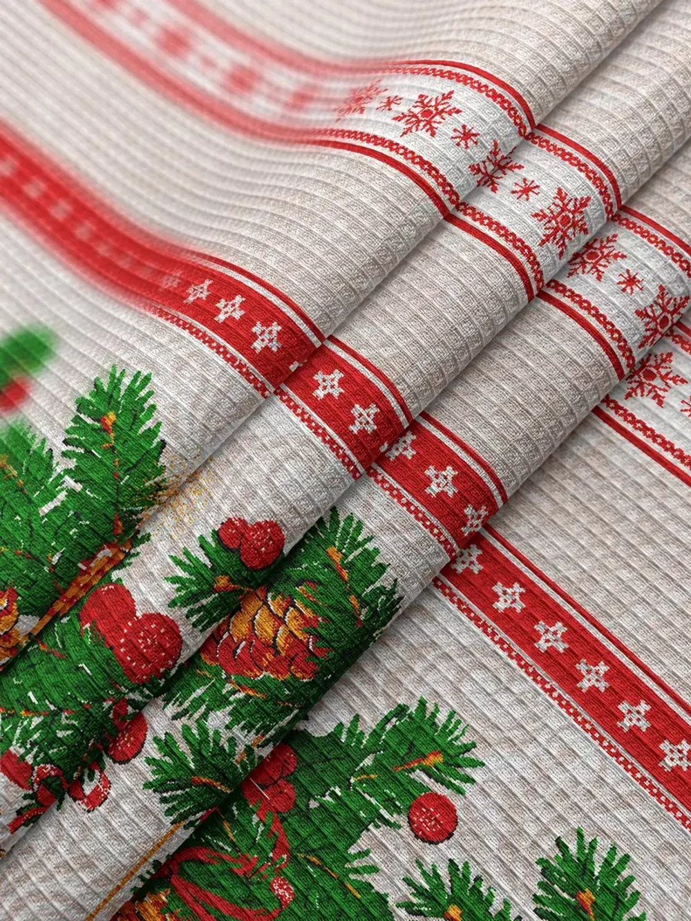 Ткань для шитья вафельная 150см