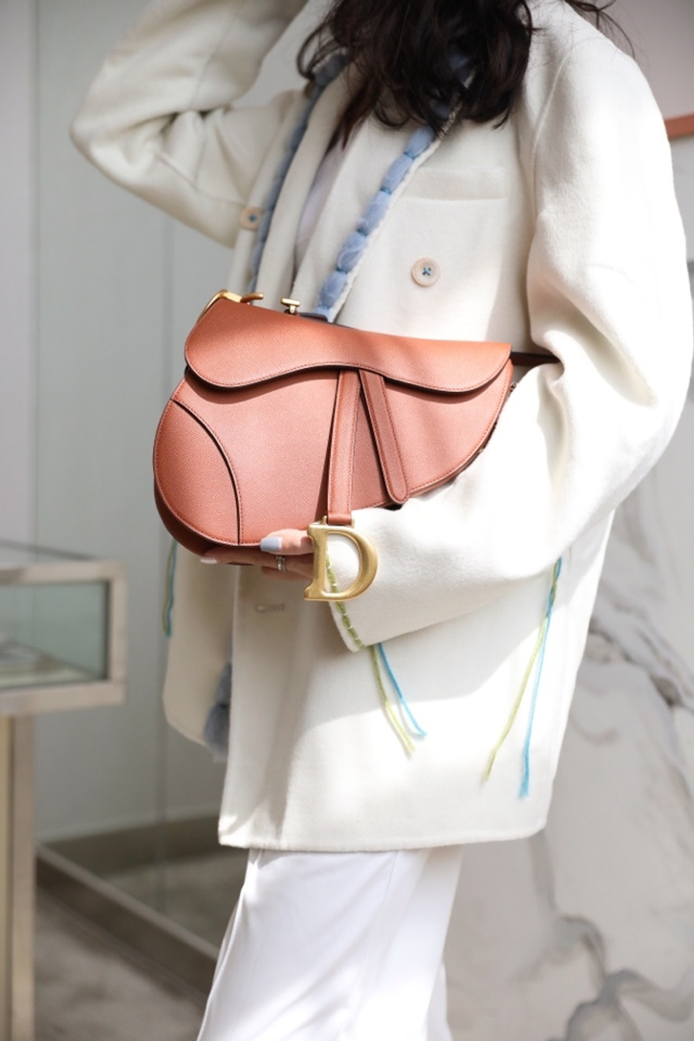 Christian Dior Saddle Bag 25 cm