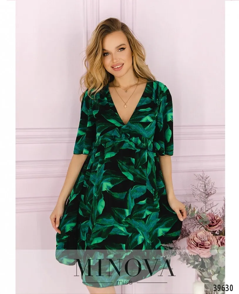 Платье 2014-зеленый Minova