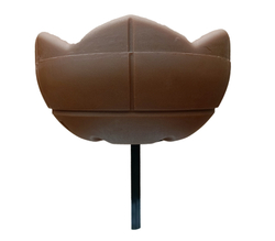 Садовый цветник Гейзер-1 с вазоном 500, цвет терракот, высота 750