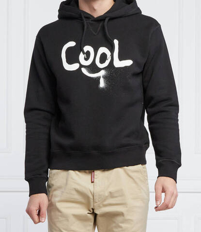 Худи cool Dsquared2 - черный(S74GU0580 S25516)