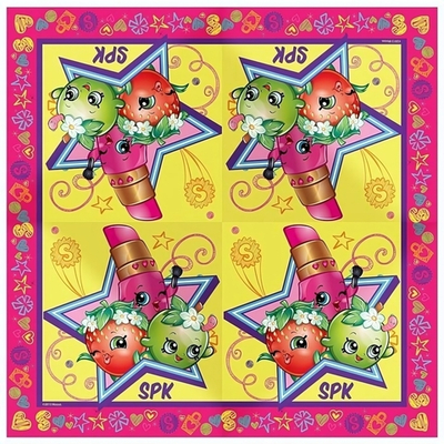 Салфетки 24*24 см, 16 шт. Shopkins (Росмэн)