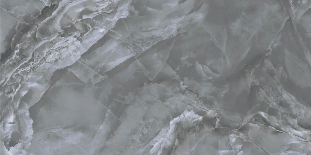 Kutahya Marea Dark Grey Rektifiye Parlak Nano 60x120