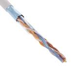 Кабель витая пара экранированный F/UTP 4х2х24AWG cat 5e solid серый [305м] ITK (провод для интернета) LC1-C5E04-311