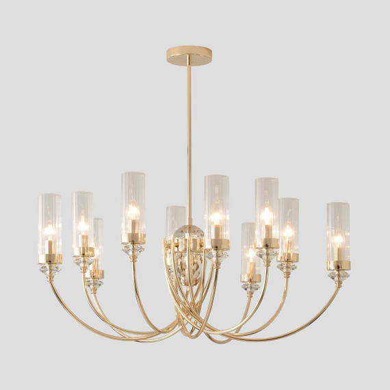 Люстра Crystal Lux SECRET SP10 GOLD