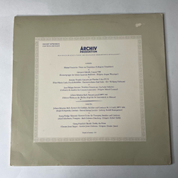 Винтажная виниловая пластинка LP Сборник Классической Музыки Festliche Musik Des Barock Музыка Эпохи Барокко (Германия 1965)