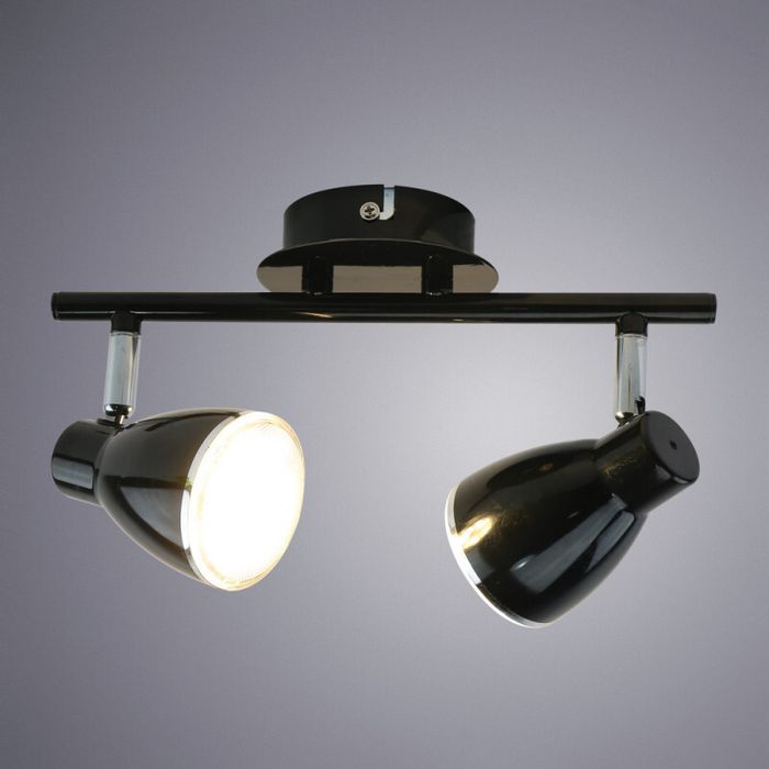 Спот Arte Lamp A6008PL-2BK