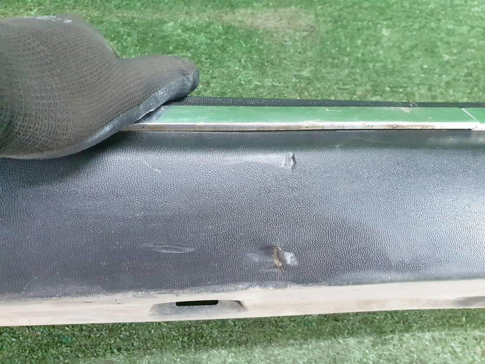 Накладка порога левая Mercedes M GLE W166 (2011-2018)