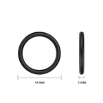 Baile Набор Эрекционных колец Cock & Ball rings Rubber Set