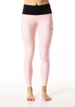 ТАЙТСЫ С ПОЯСОМ ЖЕНСКИЕ SFA LONG TIGHT | ROSE QUARTZ