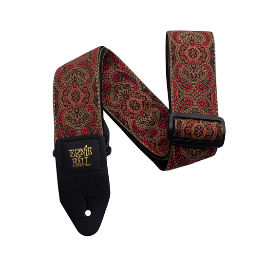 Ремень для гитары ERNIE BALL 4162 Jacquard Crimson Paisley