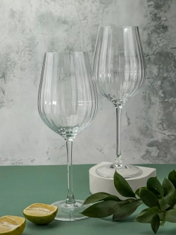 Набор бокалов для вина, 600 мл, 2 шт. прозрачные