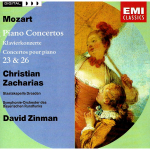 Christian Zacharias, Staatskapelle Dresden, Symphonie-Orchester des Bayerischen Rundfunks, David Zinman / Mozart: Piano Concertos 23 & 26 (CD)