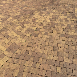 Тротуарная плитка АНТИК - Листопад гранит Осень, комплект из 5 видов плит