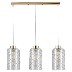 Светильник подвесной (подвес) Rivoli Malice 9124-203 3 х Е27 40 Вт модерн потолочный | Rivoli