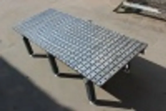 Сборочно-сварочный стол чугунный D28 серии 3000, СЛОТ-СТОЛ